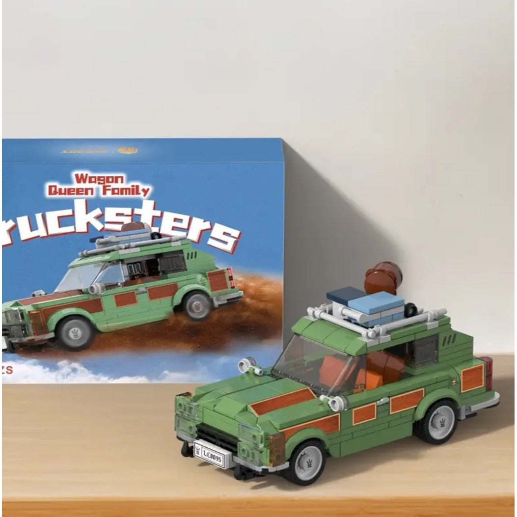Griswold Vacation Family Truckster Station Wagon Building Block Brick Set MOC