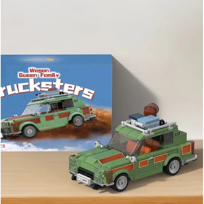 Griswold Vacation Family Truckster Station Wagon Building Block Brick Set MOC