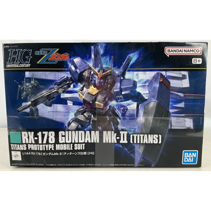 BANDAI HG RX-178 Gundam Mk-II Titans Z HGUC 1:144 model kit DISTRESSED BOX