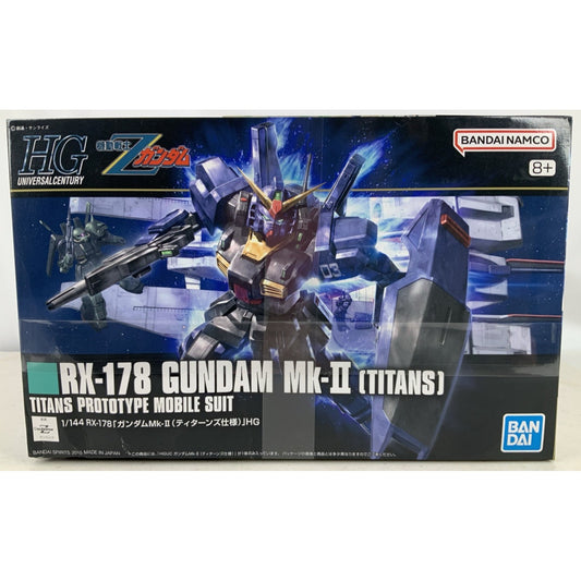 BANDAI HG RX-178 Gundam Mk-II Titans Z HGUC 1:144 model kit DISTRESSED BOX