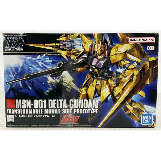BANDAI HG MSN-001 Delta Gundam 136 HGUC MSV 1:144 model kit DISTRESSED BOX