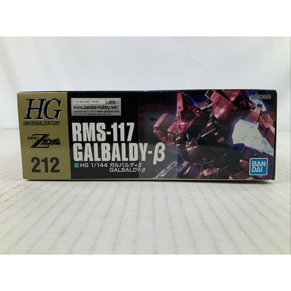 BANDAI HG RMS-117 Galbaldy Beta Zeta Gundam HGUC 1:144 model kit DISTRESSED BOX