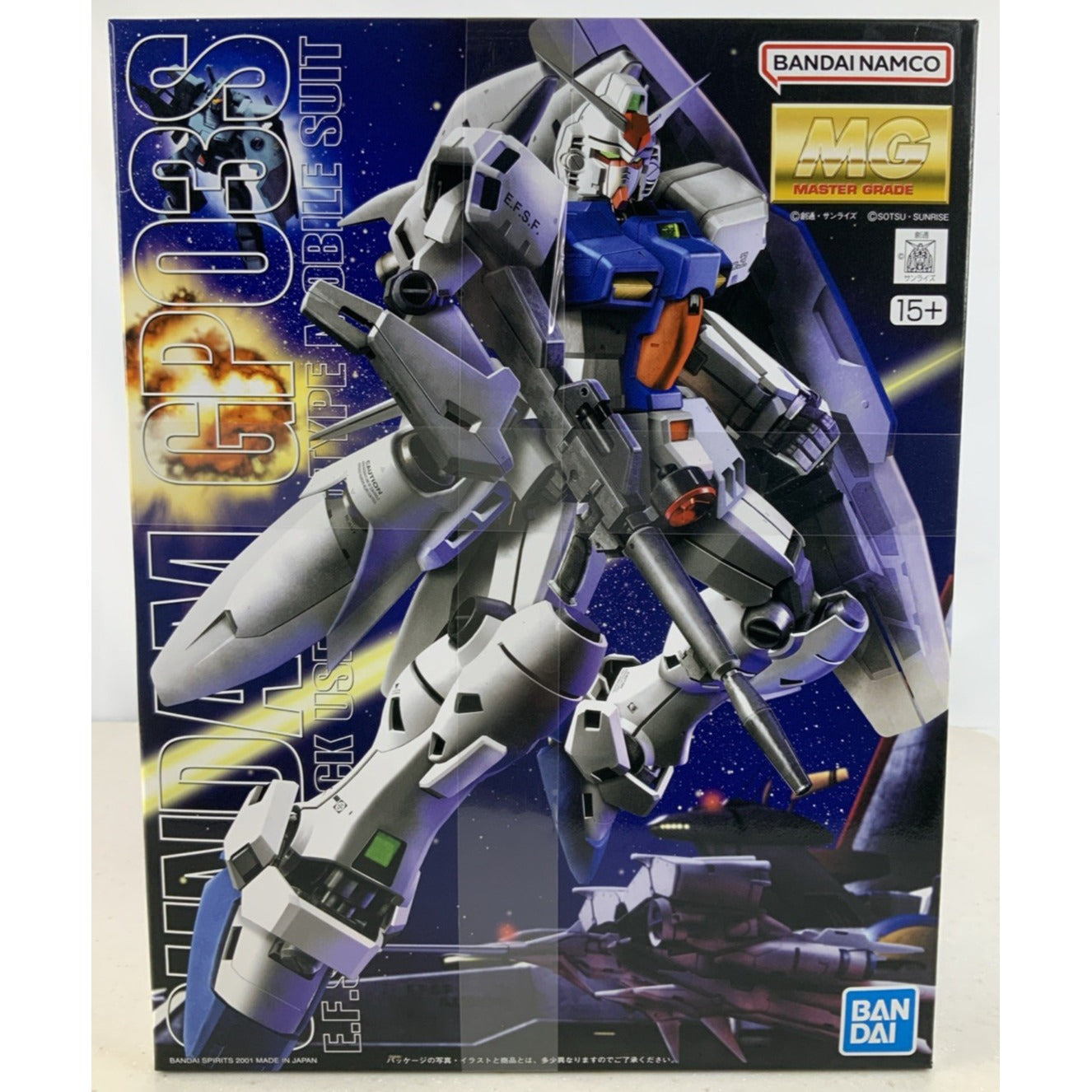 BANDAI MG RX-78 GP03S Gundam 1:100 model kit DISTRESSED BOX