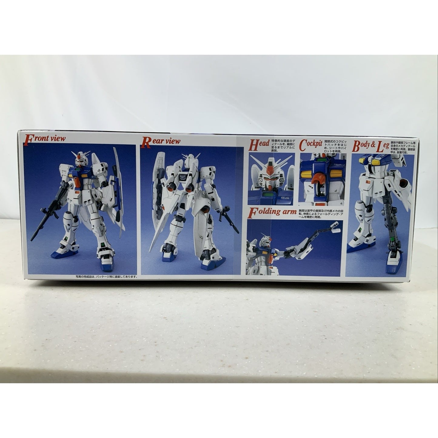 BANDAI MG RX-78 GP03S Gundam 1:100 model kit DISTRESSED BOX