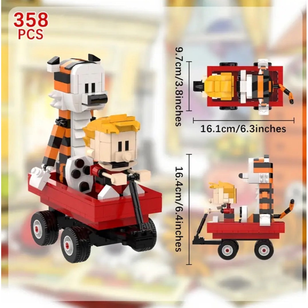 A Boy And His Tiger Moc Building Block Compatible Set New In Box Vintage Comic