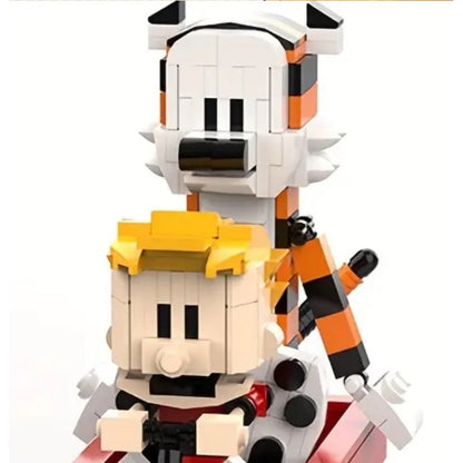 A Boy And His Tiger Moc Building Block Compatible Set New In Box Vintage Comic