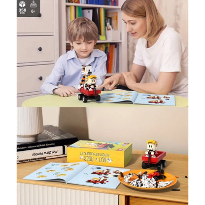 A Boy And His Tiger Moc Building Block Compatible Set New In Box Vintage Comic
