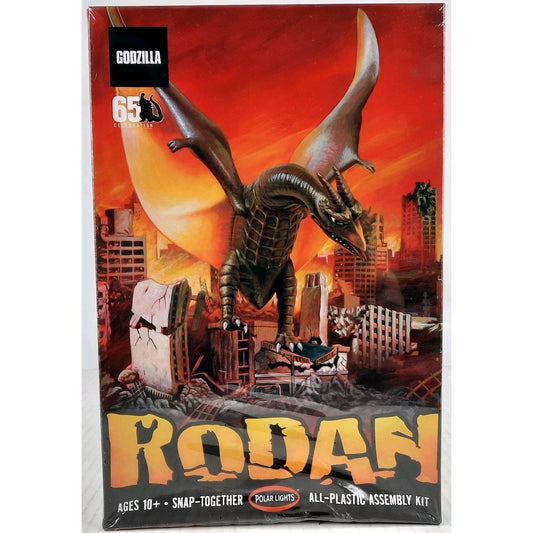 POLAR LIGHTS Rodan Godzilla 65 Snap 1:800 model kit DISTRESSED BOX