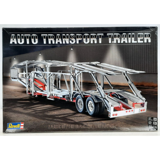 REVELL Auto Transport Trailer 1:25 model kit DISTRESSED BOX