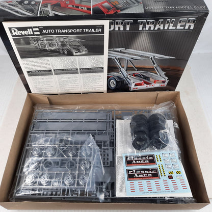 REVELL Auto Transport Trailer 1:25 model kit DISTRESSED BOX