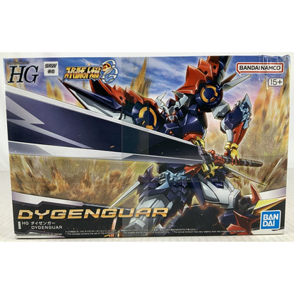BANDAI HG Dygenguar Super Robot Wars model kit DISTRESSED BOX